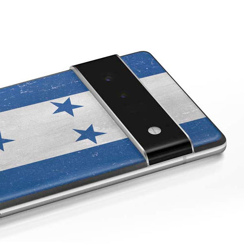 Honduras Flag Distressed Google Pixel 6 Skin